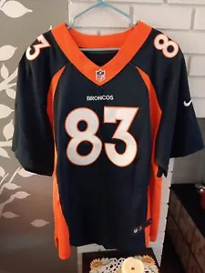 DENVER BRONCOS- WES WELKER JERSEY- SIZE 52 XL- NIKE STITCHED - Picture 1 of 18