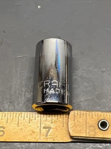 Vintage Craftsman -VV- 44236 15mm 12 Point 1/2” Drive Socket! Great Shape! USA! - Picture 1 of 6