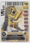 2013 Saban's Power Rangers - Action Card Game Yellow Megaforce Ranger 0Kb5