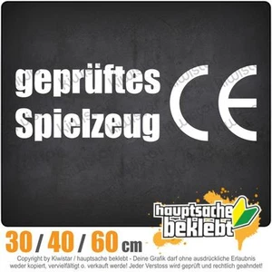 geprüftes Spielzeug CE chf0628  in 3 Größen JDM  Heckscheibe Aufkleber - Picture 1 of 1