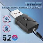USB Bluetooth 5.2 Audio Adapter Wireless Receiver Transmitter Sound Card 3.5 8805