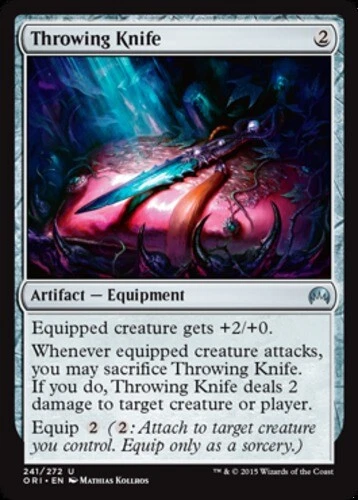 Magic Origins - Throwing Kni fe - Foil - Image 1 of 1