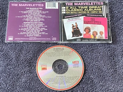 THE MARVELETTES - Sophisticated Soul & S/T 2on1 CD 1986 TAMLA/MOTOWN JAPAN NM - Image 1 of 2