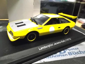 LAMBORGHINI Jarama Rallye Coupe  gelb 1973 RAR IXO White Box 1:43 - Bild 1 von 2