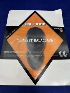 Chaos Hats CTR Tempest Balaclava Face Mask - Large L/XL - Black - New - Picture 1 of 6