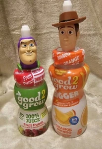 Good To 2 Grow Juice W/ Topper Disney Toy Story Woody Buzz Lightyear Sealed - Picture 1 of 1