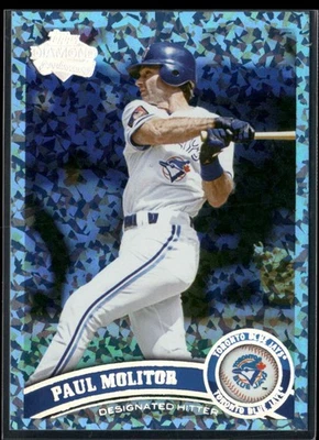 2011 Topps Update PAUL MOLITOR /60 Hope Diamond SSP #US138 Blue Jays RARE N718 - Image 1 of 3