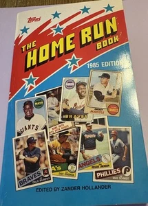 The Home Run Book - Ausgabe 1985. Topps/Associated Features Publikation. - Bild 1 von 4