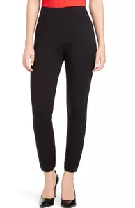 NUEVO CON ETIQUETAS SPANX The Perfect Pantalón Tobillo Trasero Costura Ajustada Ponte Pantalones, Clásico Negro, PL - Imagen 1 de 3