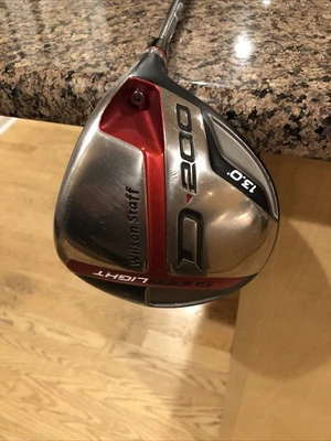 Wilson D200 Super Light 13* Driver/Mamiya Elements Cromo Senior Flex/RH y HC Foto 1 de 4