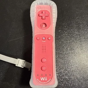 PINK OEM Nintendo Wii Wiimote - Tested And Working - Wii Motionplus - Picture 1 of 3
