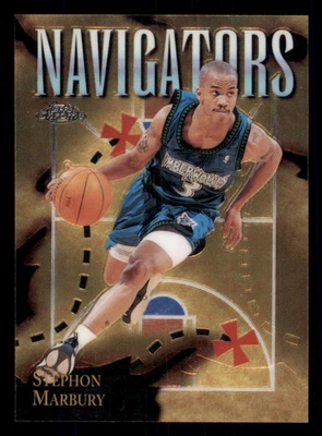 1998-99 Topps Chrome Season's Best #SB4 Stephon Marbury - Image 1 of 2