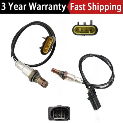 Juego de 2 sensores de oxígeno aguas arriba + aguas abajo para Fiat 500 2012-2016 1,4 L L4 SOHC Foto 1 de 4