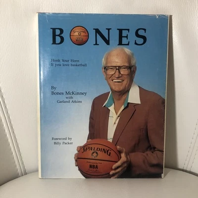 BONES Honk Your Horn if You Love Basketball BONES McKINNEY 1988 1st Ed SIGNED!!! - Image 1 of 4