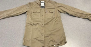 Carhartt FlameResistant Rugged Flex Twill Shirt LongSleeve Factory 2nds Women D3 - Picture 1 of 7