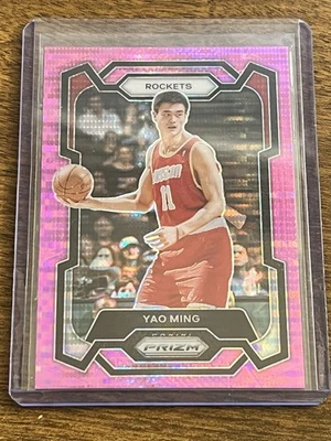 2023-24 Panini Prizm Pink Pulsar YAO MING 22/42 Rockets #199 🚀 🔥 Foto 1 de 2
