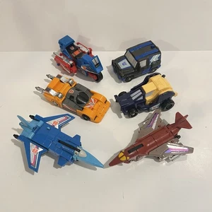 Hasbro Transformers 1988 Vintage G1 All 6 Triggerbots Triggercons Loose Complete - Picture 1 of 24