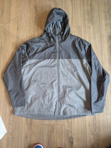 Weird Fish Mens Waterproof Jacket Size 4XL Grey Lightweight Outdoors  - Picture 1 of 10