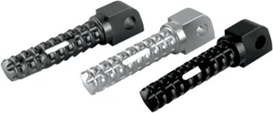 Powerstands Racing Passenger SBK Pegs for O.E.M. Footrests Black 03-01201-22 - Picture 1 of 1