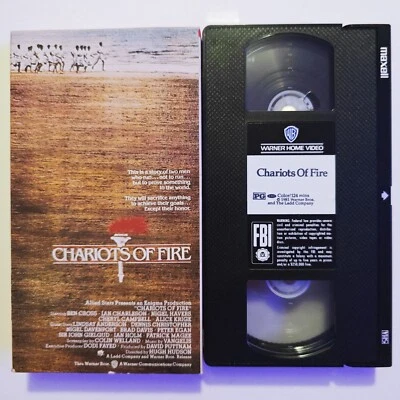 Chariots Of Fire (VHS 1981) True Story Harold Abrahams, Eric Liddell - Very Good - Image 1 of 3