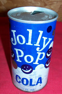 Vintage Jolly Pop Cola Soda Can Old 12 Ounce Collectible Collector Advertising