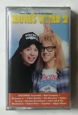 Wayne's World 2 Music from the Motion Picture Rare Malaysia Cassette Tape New - Image 1 of 3