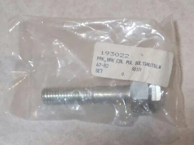 68-82 CHEVROLET CORVETTE CABLE FRENO ESTACIONAMIENTO EMERGENCIA POLEA PERNO 193022 ¡NUEVO! Foto 1 de 2