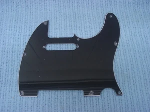 Fender Squier Tele PICKGUARD NEGRO 3 CAPAS Telecaster Affinity con TORNILLOS DE MONTAJE - Imagen 1 de 6