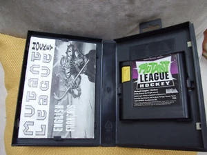 J7 OFFERS COMBINE SEGA MASTER + ORIGINAL COVER MANUAL - MUTANT LEAGUE HOCKEY - Picture 1 of 11