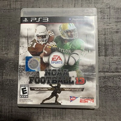 Игра NCAA Football 13 (Sony PlayStation 3, 2012 года) в коробке. Протестировано - Изображение 1 из 3