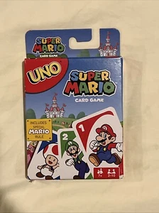 Nintendo Mattel SUPER MARIO UNO Kartenspiel für Familie, Kinder - 2016, MIB - Bild 1 von 4