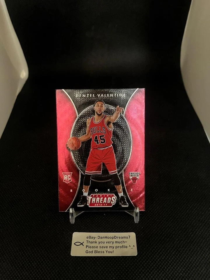 2016-17 Panini Threads Basketball Micro Etch Rookie RC DENZEL VALENTINE #273 - Image 1 of 2