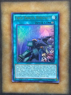 Yugioh True Draco Heritage MACR-EN054 Ultra Rare 1st Ed MP - Image 1 of 2