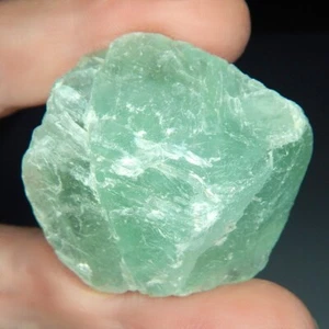 251ct Aquamarine Beryl Natural Mined Unheated Rough Crystal Spar Facet Grade - Picture 1 of 8