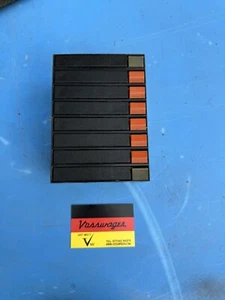 RARE RETRO 8 TAPE FISCHER CBOX 0103 CASSETTE STORAGE HOLDER VW FORD PORSCHE AUDI - Picture 1 of 15
