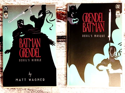 Batman/Grendel lot of 2. Parts 1 and 2 Set. DC Comics. 1993. - Image 1 of 4