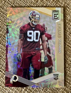 2019 Panini Donruss Elite GOLD SCOPE Aspirations /8 Montez Sweat #184 Rookie RC