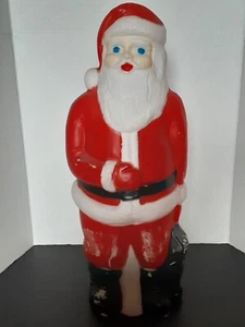 Decoración vintage Union Christmas 22" molde de soplado iluminado Santa #9 - Imagen 1 de 5