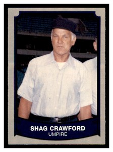 1989 Pacific Legends II #199 SHAG CRAWFORD  ~D4N