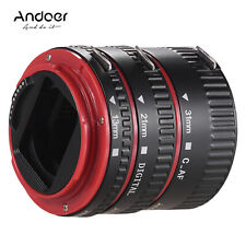 Andoer Auto Focus Macro Extension Tube Adapter 13/21/31mm For Canon 60D 5D W1R7