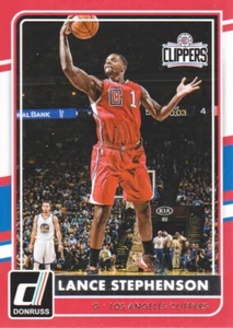 2015-16 Donruss Basketball #22 Lance Stephenson - Picture 1 of 2