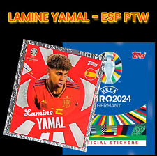 Topps UEFA EURO 2024 Stickers -- ESP PTW -- Lamine Yamal - Player to watch