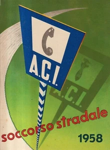 Aci soccorso stradale 1958 (pagina ritagliata da una cartina) - Picture 1 of 1