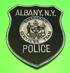ALBANY  NEW YORK  EMERGENCY SERVICE TEAM  ( SUBDUED )  NY  5" POLICE PATCH - Picture 1 of 1