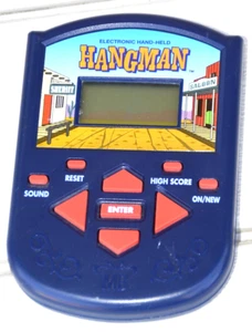 Vintage Hangman Electronic Handheld Game 2002 Milton Bradley Tested & Works HTF - Picture 1 of 5
