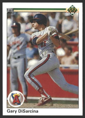 Gary DiSarcina #761 1990 Upper Deck California AngelsRC Rookie - Image 1 of 2
