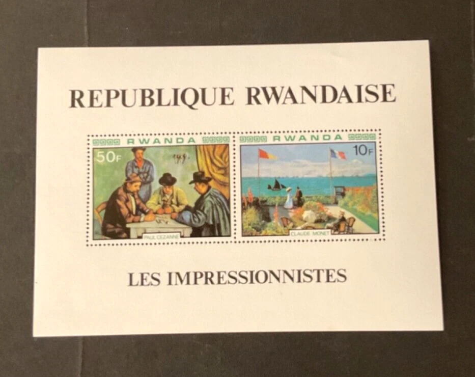 Ruanda Scott #989a nunca articulado - Imagem 1 de 1