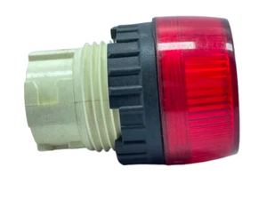 RAFI 1.74. 502.001/1306 Luce Rilevatore Indicatore Lenti Rosso Rotondo 35.5 MM - Picture 1 of 7