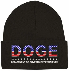 USA DOGE INVIERNO Sombrero Departamento de Gobierno Eficiencia Invierno Gorro Sombrero - Imagen 1 de 4