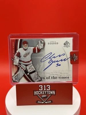 2005-06 SP Authentic Sign of the Times Chris Osgood #OS Auto - Image 1 of 2